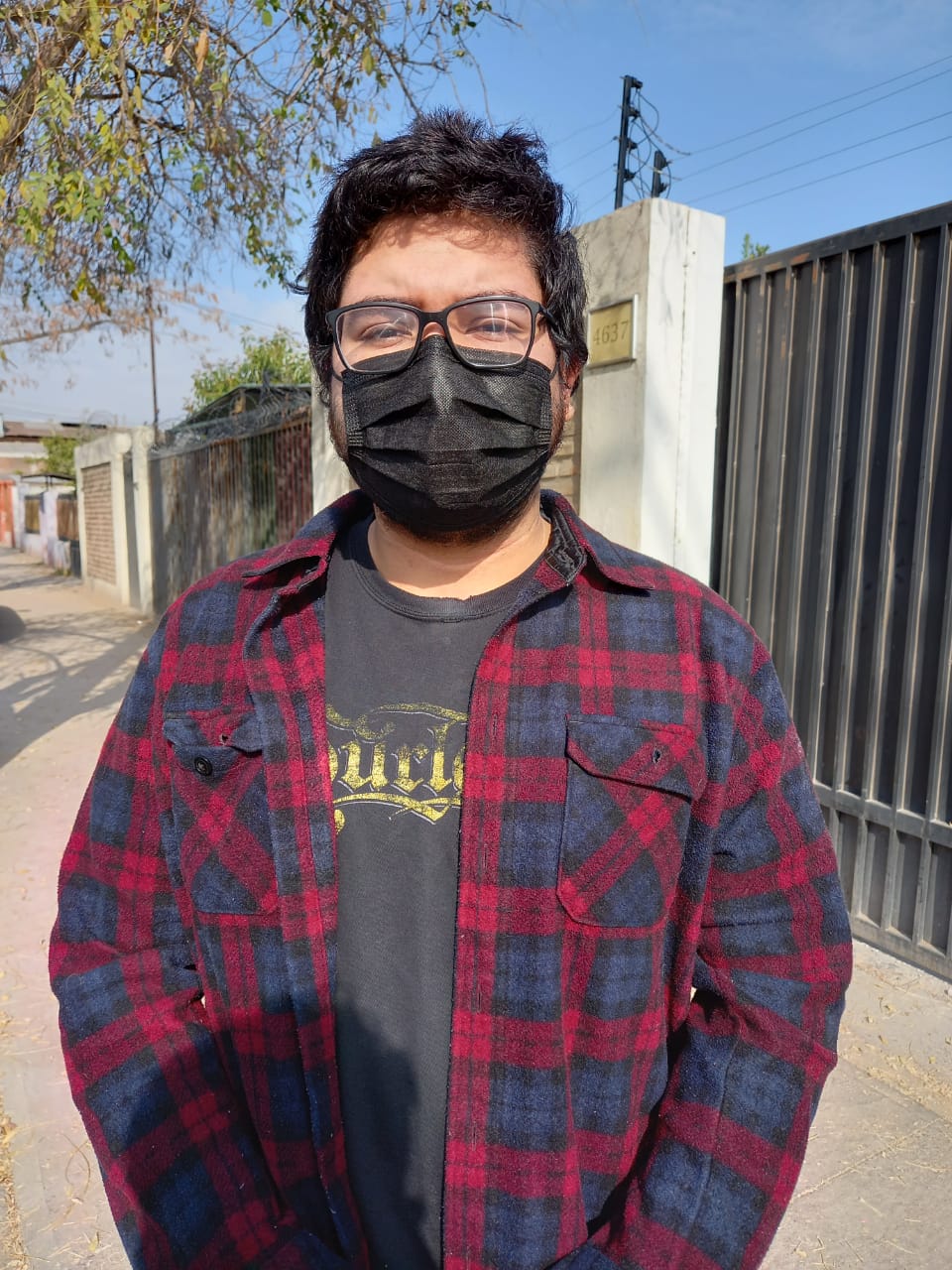 Matías Quintanilla, estudiante de ingeniería forestal Matías Quintanilla, estudiante de ingeniería forestal