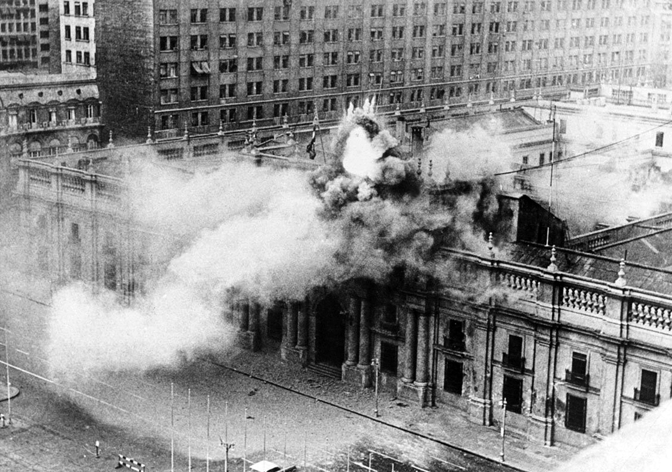 Bombardeo de La Moneda.