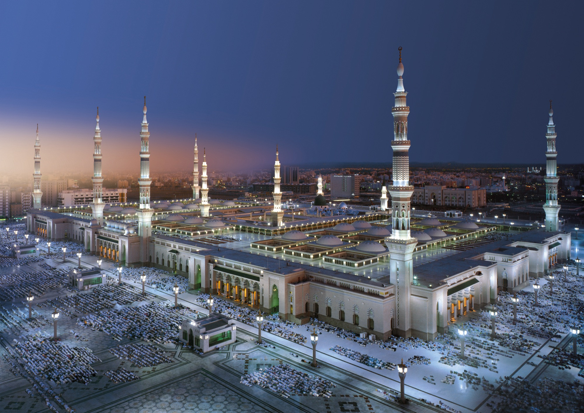 Medina, en Arabia Saudita. Medina, en Arabia Saudita.