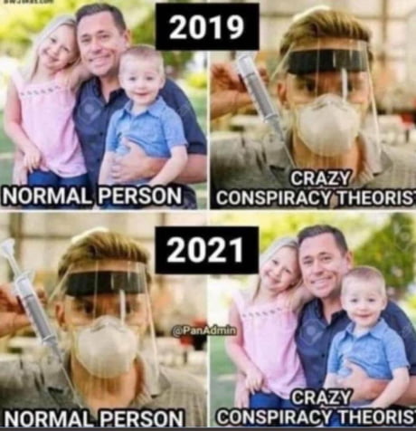 2019 - 2020: Persona normal - Locas teorías conspirativas 2019 - 2020: Persona normal - Locas teorías conspirativas