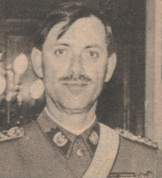 Miguel Krassnoff, jefe de la Brigada Halcón.