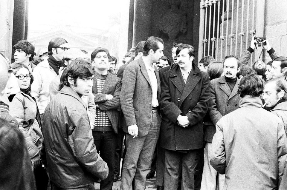 Parte de los dirigentes del MIR Parte de los dirigentes del MIR