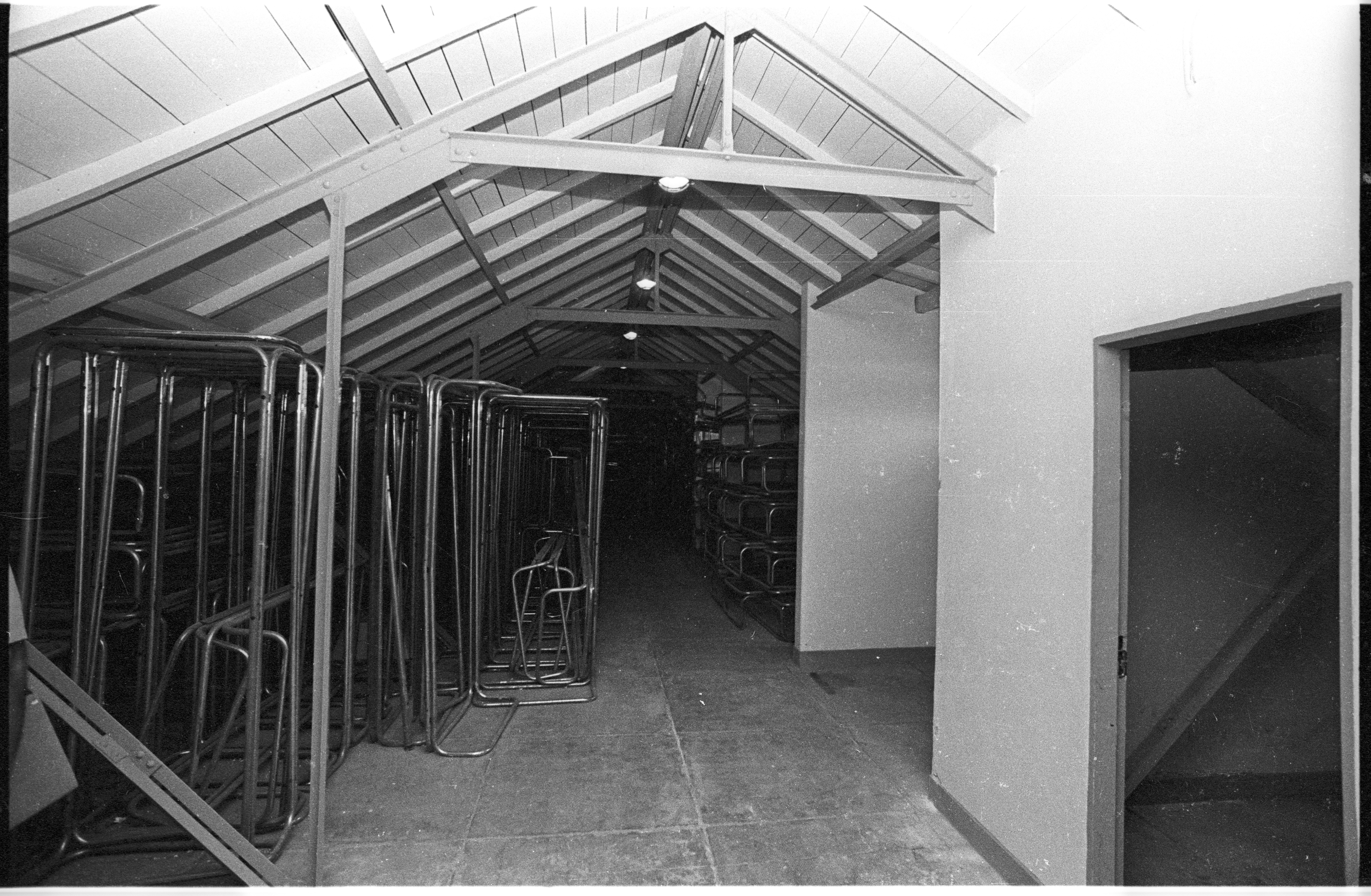 Archivo del sector conocido como La Pecera, en la Escuela de Mecánica de la Armada. Foto: Museo Sitio de la Memoria Ex Esma Archivo del sector conocido como La Pecera, en la Escuela de Mecánica de la Armada. Foto: Museo Sitio de la Memoria Ex Esma