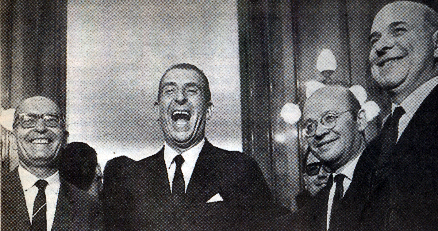 Pérez Zujovic, Frei, Jaime Castillo y Modesto Collados Pérez Zujovic, Frei, Jaime Castillo y Modesto Collados