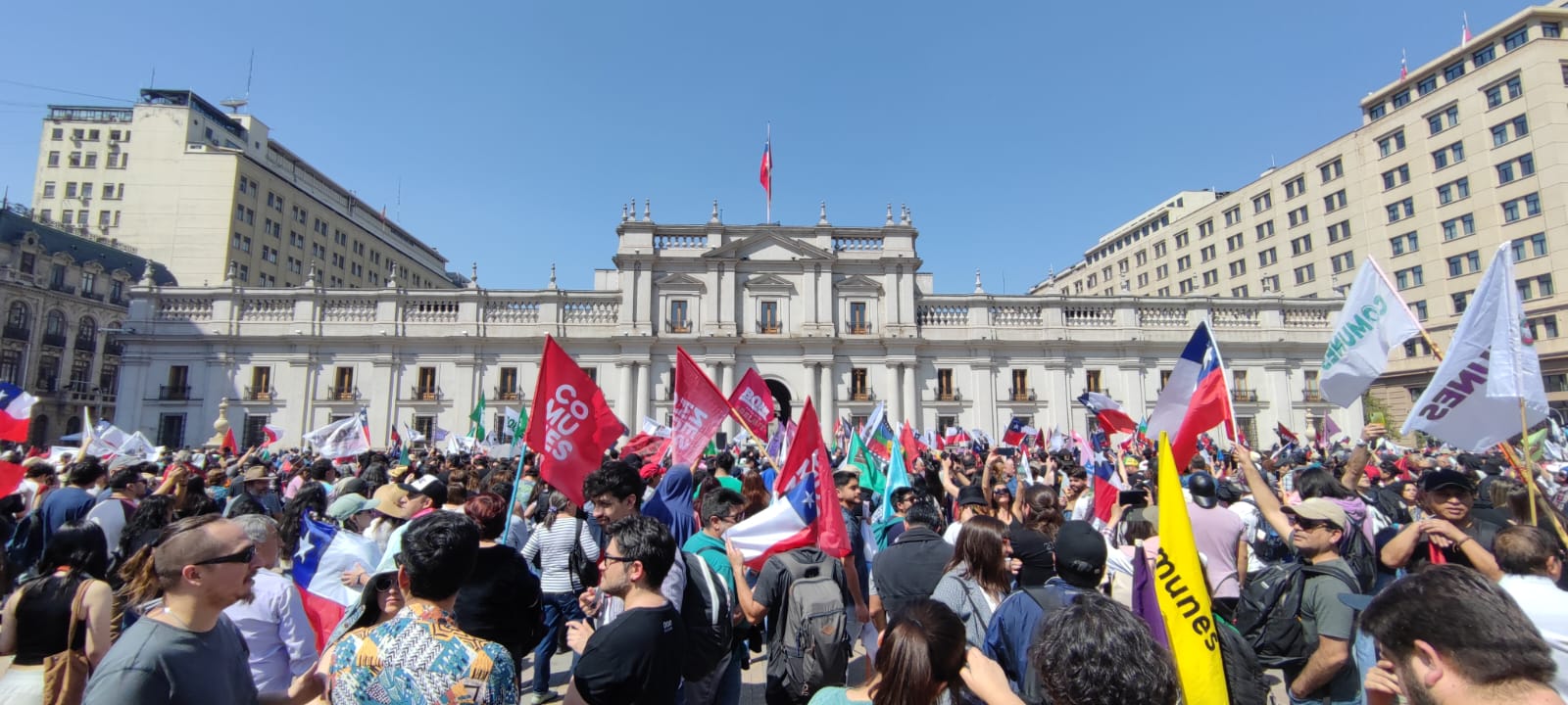 Plaza de la Constitución, 30 de septiembre de 2023.