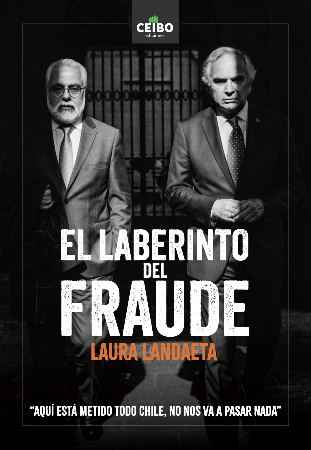 Portada de El laberinto del fraude de Laura Landaeta. Foto: Ceibo.
