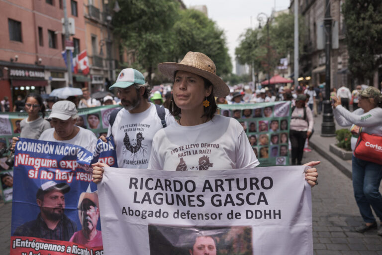 Ricardo Lagunes es un defensor de los derechos a la tierra y al ambiente que desapareció en 2023. Luis Antonio Rojas / Global Witness