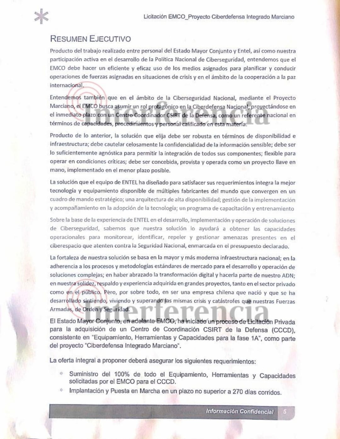 Resumen ejecutivo Entel Resumen ejecutivo Entel