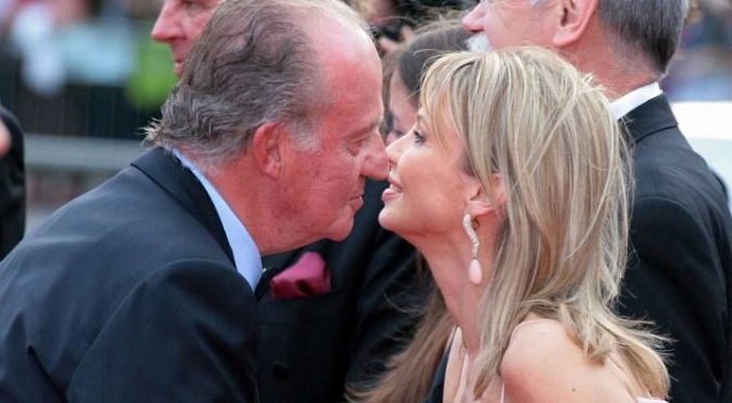 Juan Carlos I y Corinna Larsen.