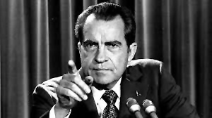 Richard Nixon, presidente de EE.UU.