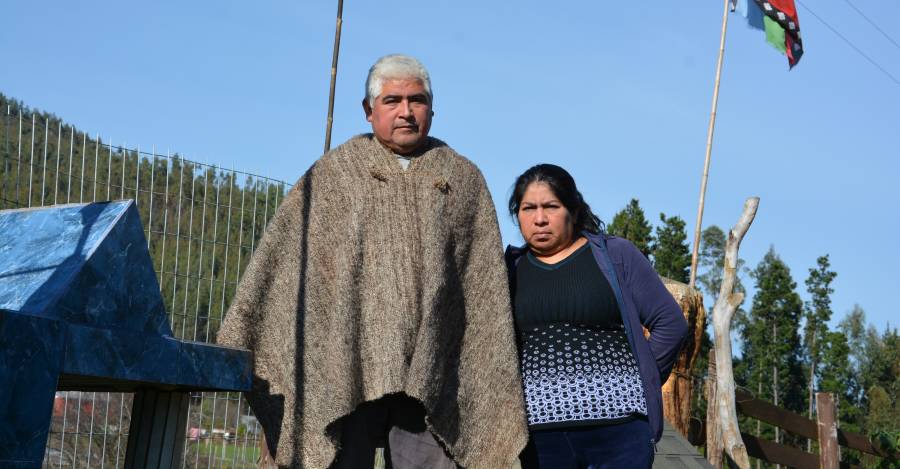 Rolando Llempi y Rosa Machacan.