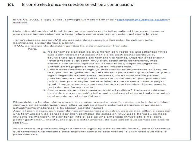 Fuente: Querella en el 4° Juzgado de Garantía de Santiago. Fuente: Querella en el 4° Juzgado de Garantía de Santiago.