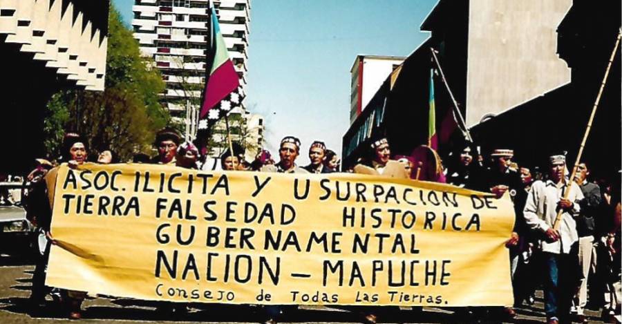 Fotografía de la época. (Archivo de Aucan Huilcaman)