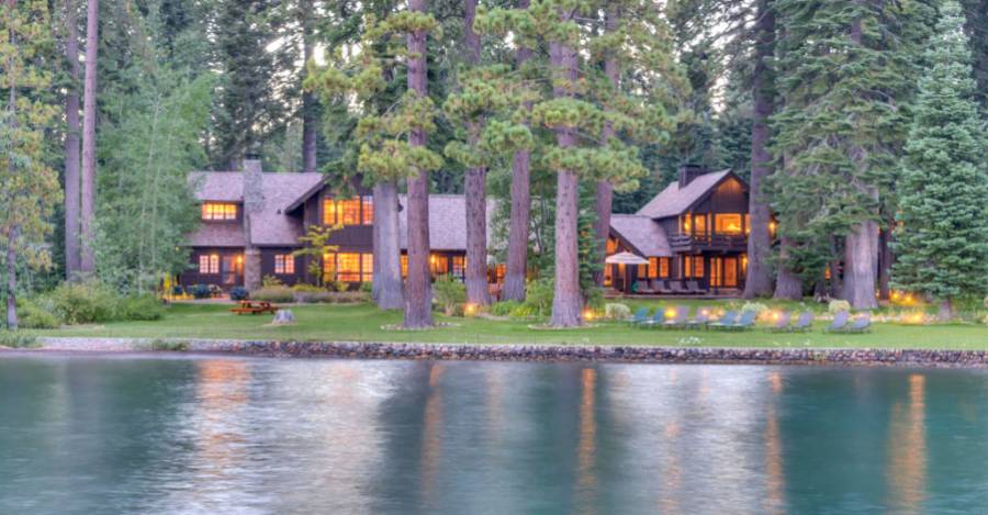 La casa de Zuckerberg en Lake Tahoe’s West Shore