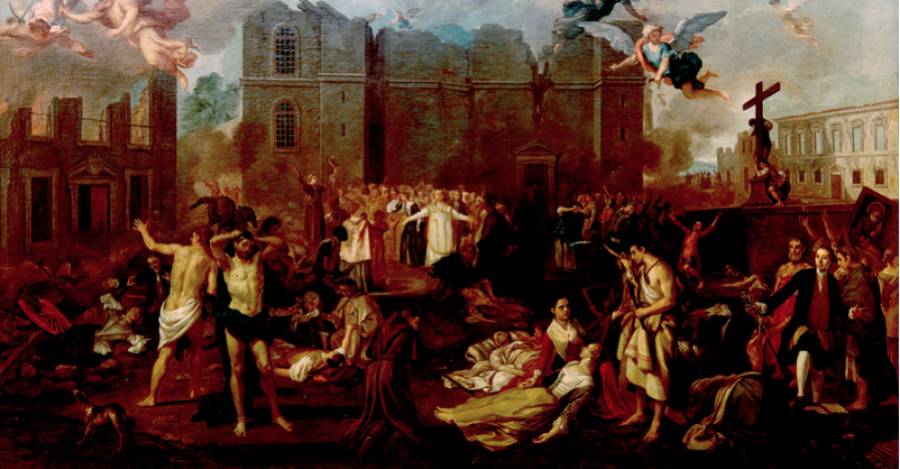 Alegoria ao Terramoto de 1755, João Glama Strobërle