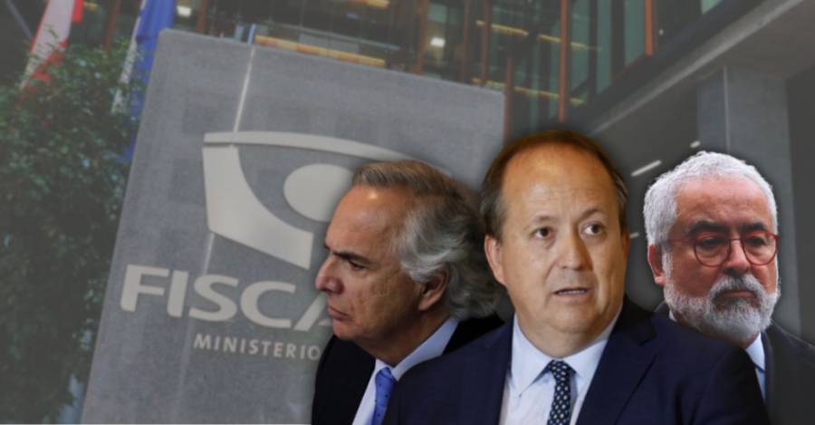 Andrés Chadwick, Ángel Valencia y Luis Hermosilla.