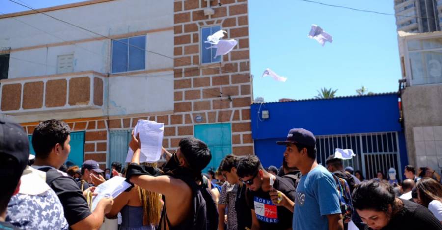 Movilizaciones en Antofagasta. Foto: PiensaPrensa