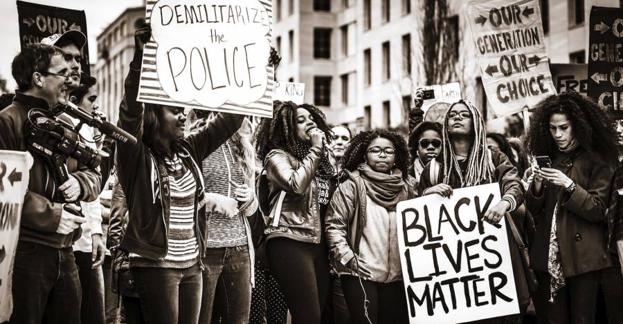 Protesta de Black Lives Matter