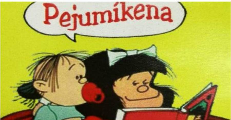 En 2017 la lingüista María Gloria Pereira tradujo Mafalda al guaraní en 10 tomos