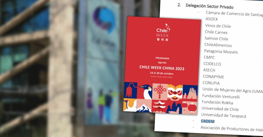 Cadem Chile Week China