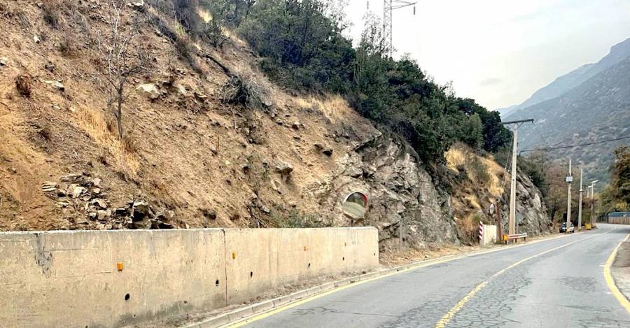 Camino a Farellones. Foto: Doble Espacio