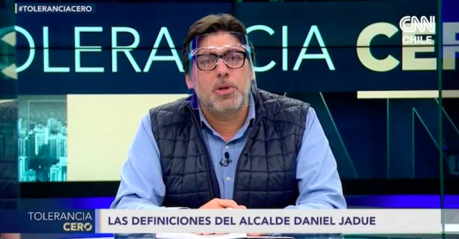 Daniel Jadue en Tolerancia Cero.