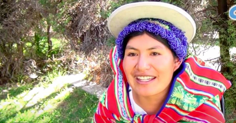 Elisa Vega Sillo - Captura del Diplomado en Dinámicas Decoloniales, Bolivia