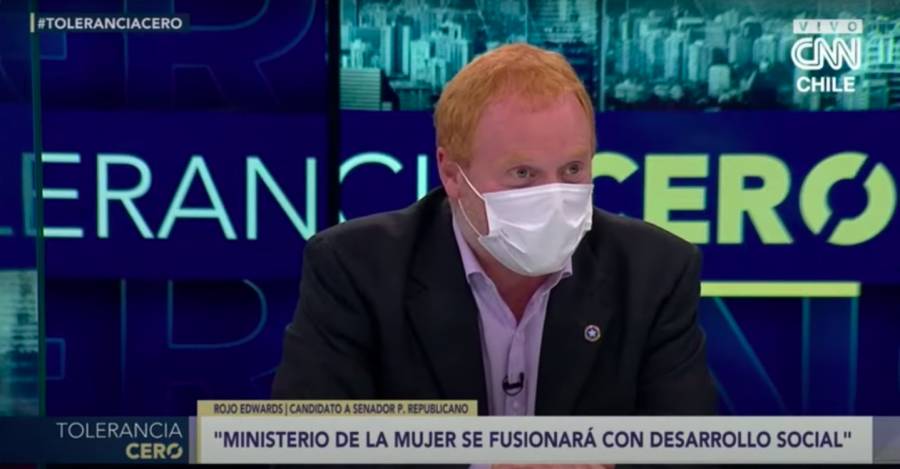 Rojo Edwards en Tolerancia Cero el domingo 31 de octubre