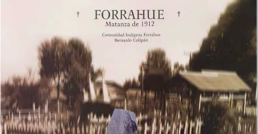Portada del libro "Forrahue. Matanza de 1912"