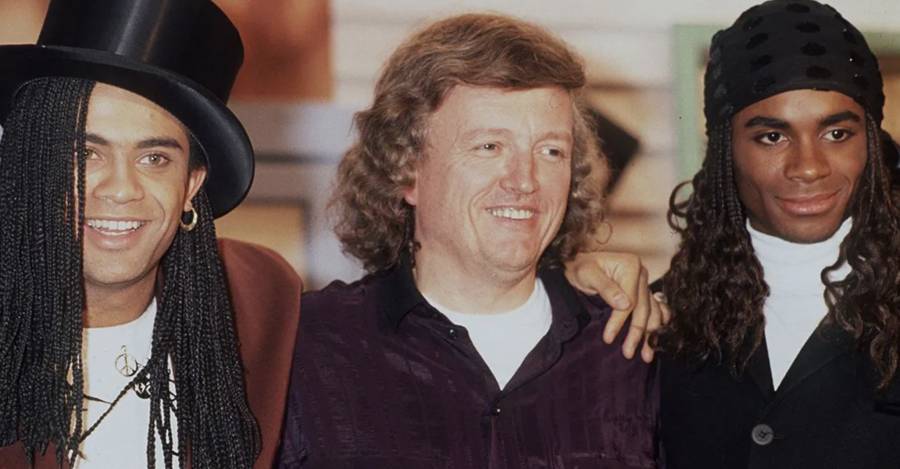 Farian junto al dúo Milli Vanilli. 