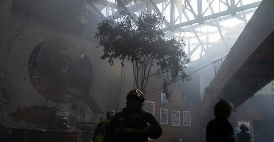 El Cine Arte Alameda luego del incendio. Foto: Javier Godoy