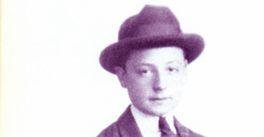 Salvador Allende, "Chicho", a los 17 años.