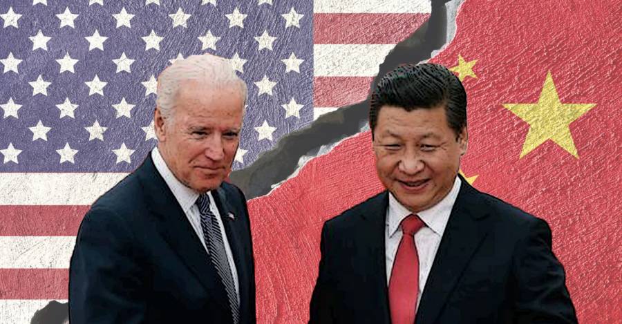 Joe Biden y Xi Jinping.