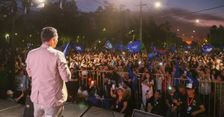 Cierre de campaña de Matías Toledo. Foto: Portal Puente Alto.