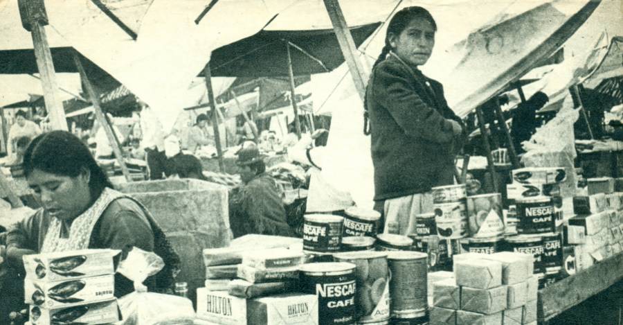 Contrabando desde Colchane a Bolivia en 1973.