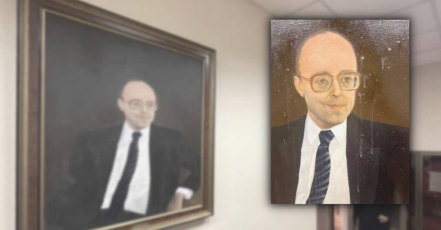 Cuadro de Jaime Guzmán. 