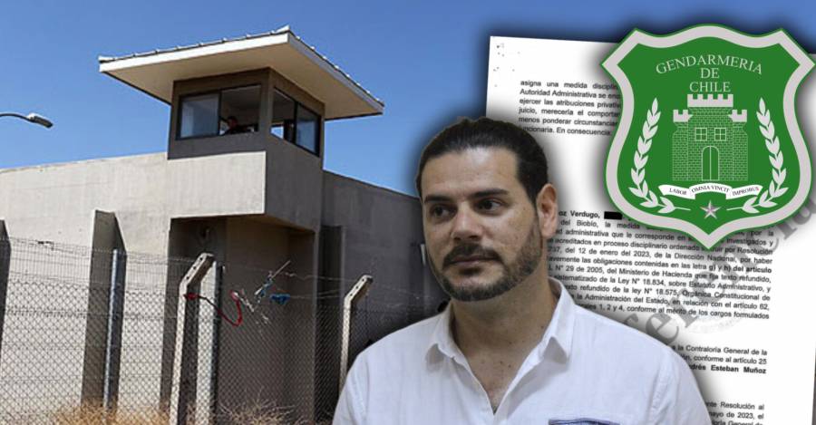Destituyen a gendarme por lista de visitas filtrada de Jorge Mateluna.