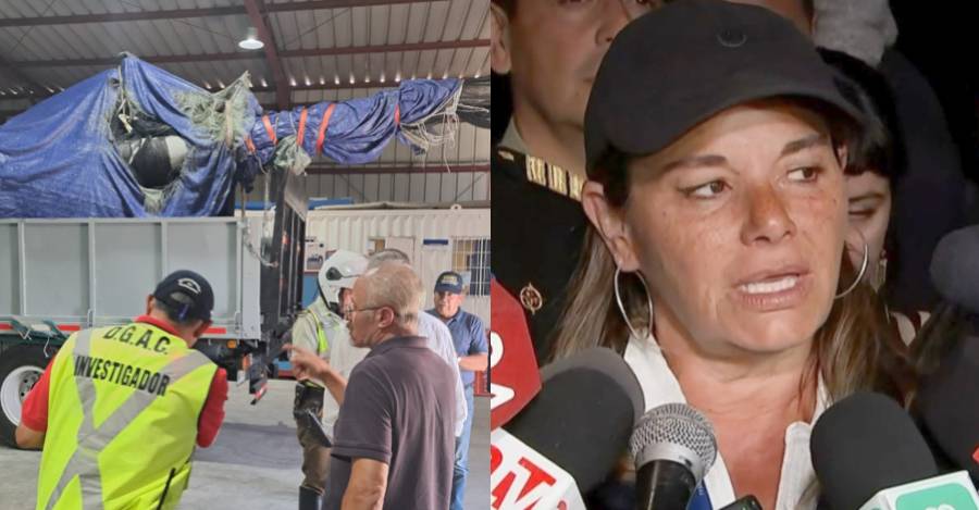 DGAC recibe helicóptero Robinson R44 - Fiscal regional de Los Ríos, Tatiana Esquivel. 