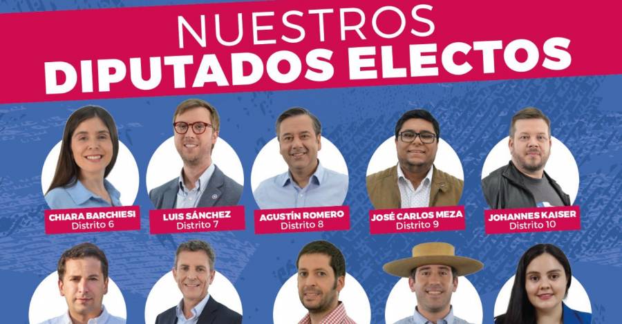 Gráfica del Partido Republicano en Twitter. 