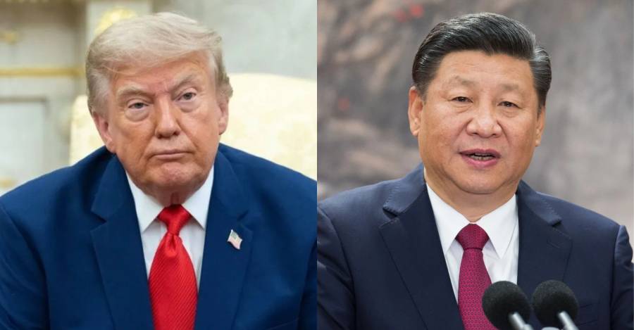 Donald Trump y Xi Jinping.