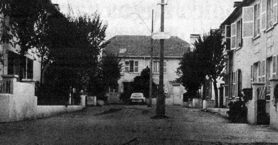 El pasaje donde estaba la casa de la familia Lagos Aguirre.