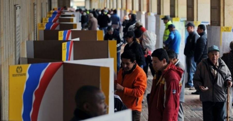 Elecciones Colombia. Foto: Transparencia Electoral. Elecciones Colombia.