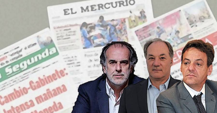 Juan José Santa Cruz, Juan Sutil y Nicolás Ibáñez