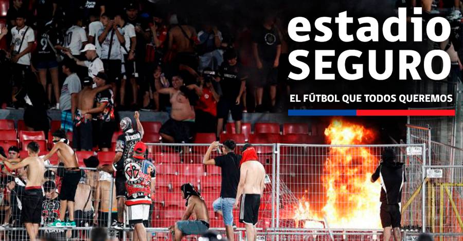 Estadio Seguro. Foto: Agencia Uno.