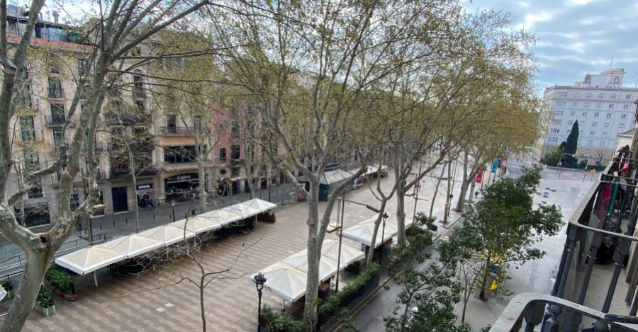 Rambla de Barcelona. Vía Twitter: @NoSoyLisa