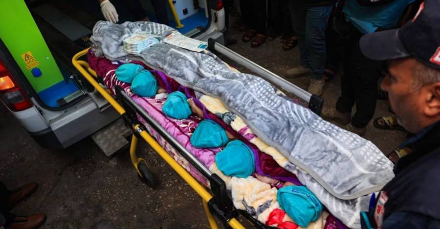 Evacúan bebés desde hospital Al Shifa