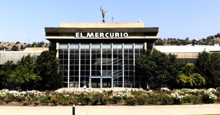 Fachada El Mercurio. Fachada El Mercurio.