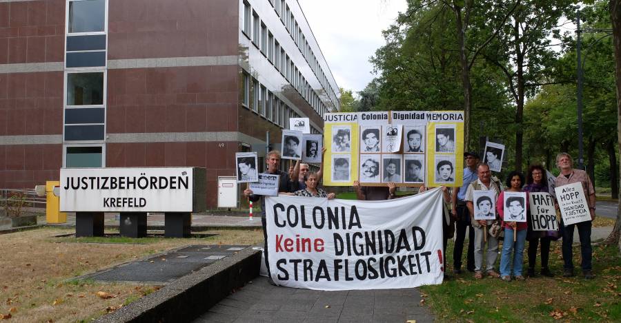 Visita espontánea a la fiscalía de Krefeld 