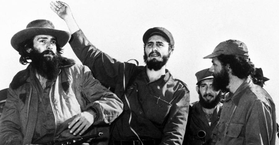 Fidel Castro y Camilo Cienfuegos.