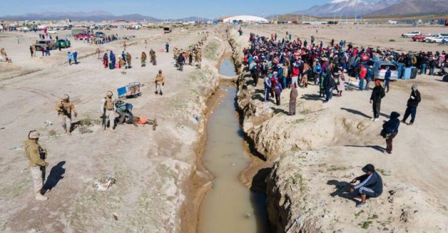 Frontera Chile. Frontera Chile.